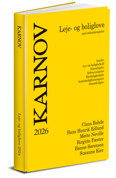 Karnov Leje- og boliglove 2026