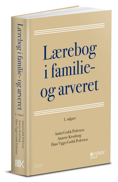 Bog: Lærebog i familie- og arveret 1. udg.