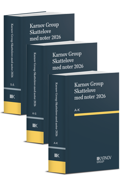 Karnov Group Skattelove med noter 2026