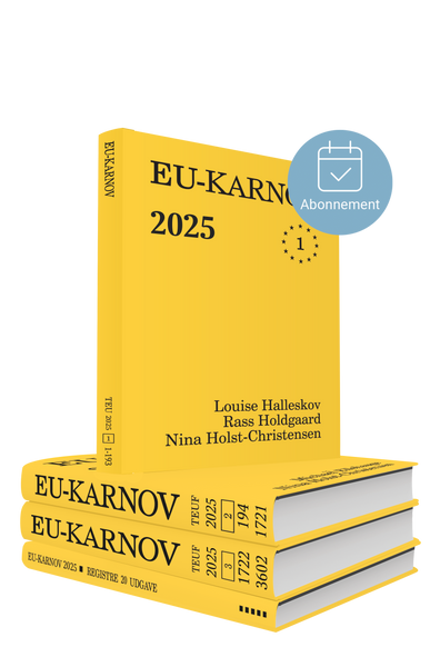 EU-Karnov 2025 - Abonnement