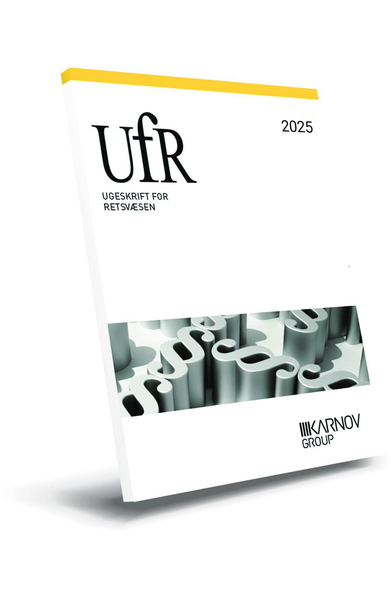 Årsabonnement for UfR - Ugeskrift for Retsvæsen